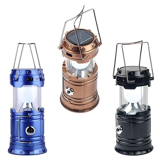 Solar Emergency Light Lantern + USB Mobile Charging + BIG Torch Point