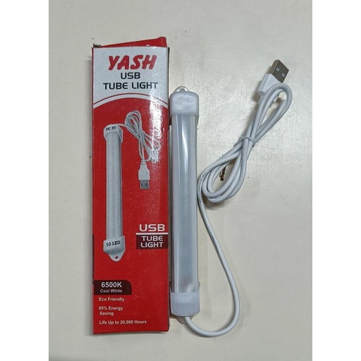 yash usb 10 led tube light(சூப்பர் பிரகாசமான LED விளக்கு) 15cm