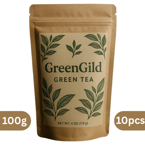Green Gild Green Tea 100g pack of 10